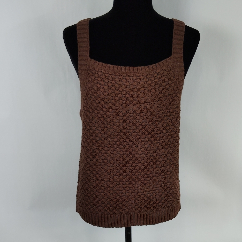 J. Crew Basket Stitch Sweater Tank